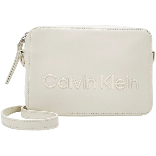 Taschen Damen Handtasche Calvin Klein Jeans K60K610180 Beige