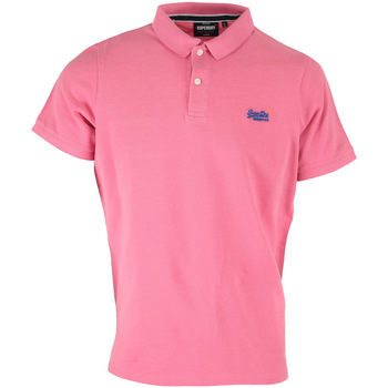 Kleidung Herren T-Shirts & Poloshirts Superdry Classic Pique Polo Rosa