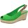 Schuhe Damen Sandalen / Sandaletten Tommy Hilfiger Sandaletten FW0FW04788-LXM Grün