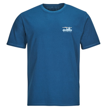 Kleidung Herren T-Shirts Patagonia M'S '73 SKYLINE ORGANIC T-SHIRT Blau
