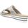 Schuhe Damen Pantoffel Rieker V02k3 Grau