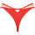 Unterwäsche Damen Tangas Lisca Brasilianischer Ausschnitt Dione Rot