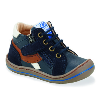 Schuhe Jungen Sneaker High GBB FLEXOO ZIPOU Blau