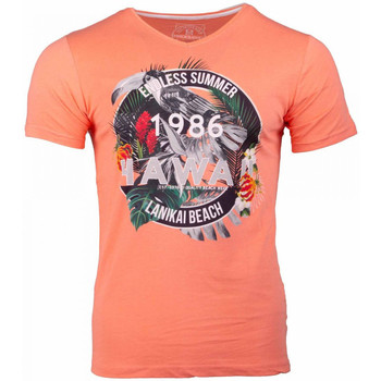 Kleidung Herren T-Shirts La Maison Blaggio MB-MANDOR Orange