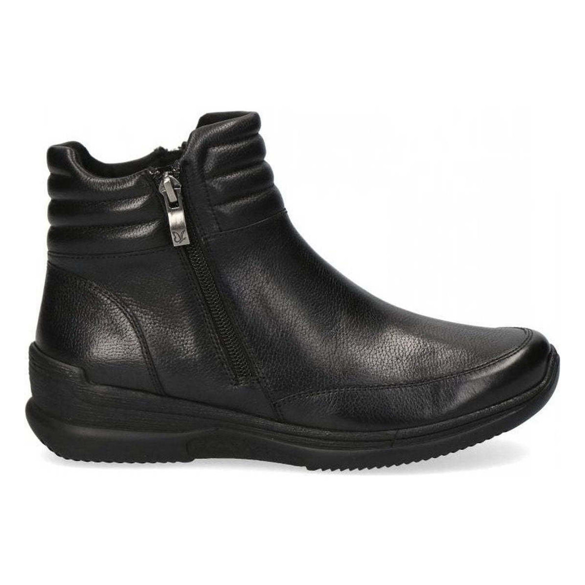 Schuhe Damen Low Boots Caprice  Schwarz