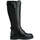 Schuhe Damen Low Boots Geox  Schwarz
