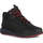 Schuhe Jungen Boots Geox  Schwarz