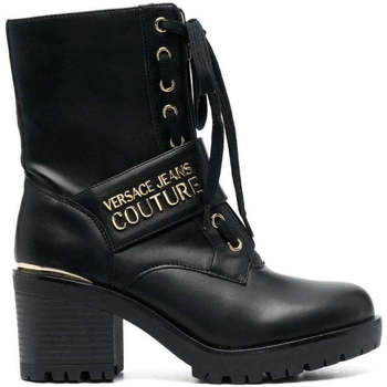 Schuhe Damen Low Boots Versace Jeans Couture  Schwarz