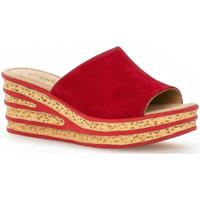 Schuhe Damen Sportliche Sandalen Gabor  Rot