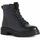 Schuhe Damen Low Boots Geox  Schwarz