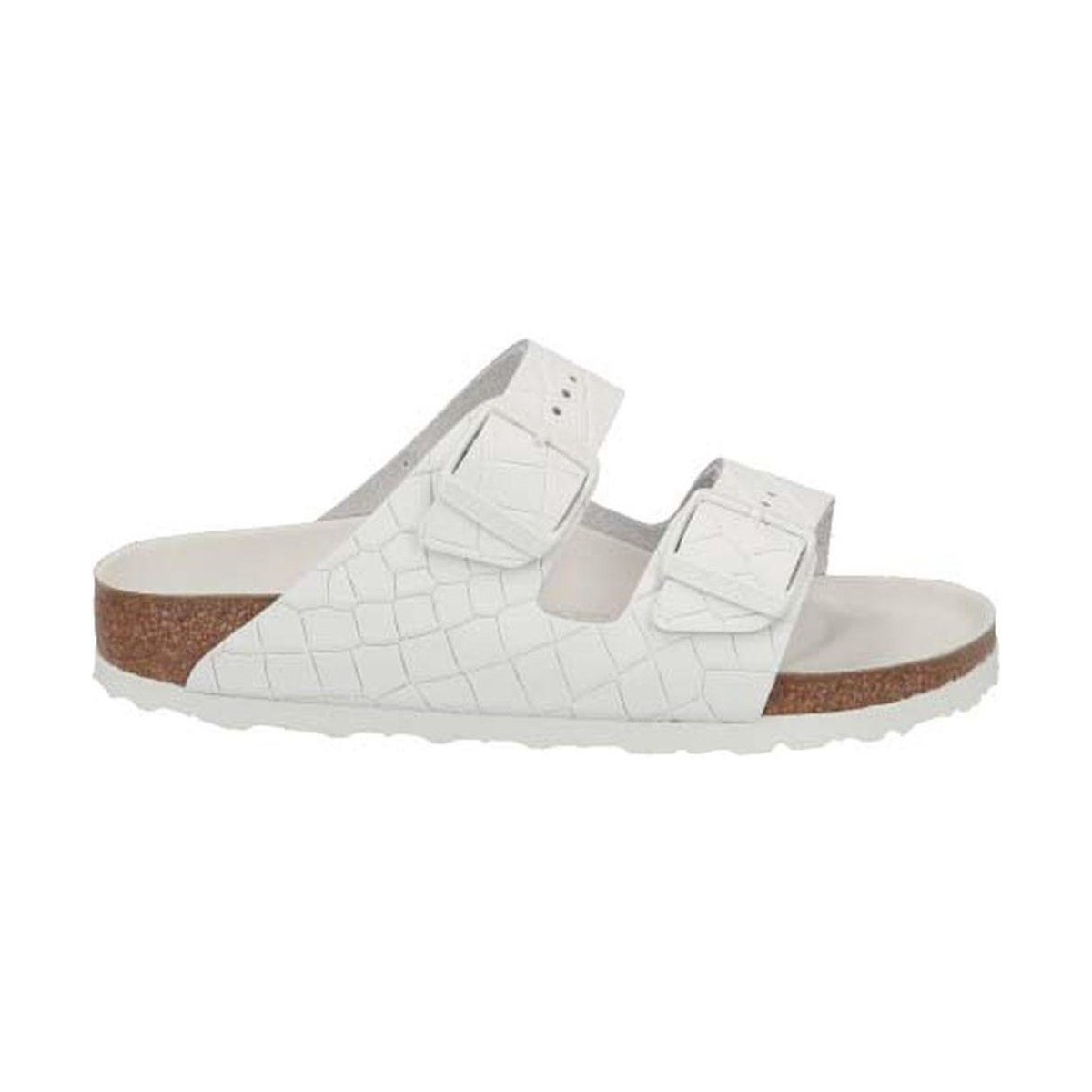 Schuhe Damen Hausschuhe Birkenstock  Weiss