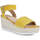 Schuhe Damen Sportliche Sandalen Geox  Gelb
