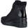 Schuhe Damen Low Boots Geox  Schwarz