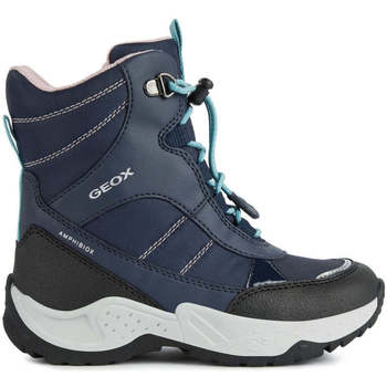 Schuhe Mädchen Boots Geox  Blau