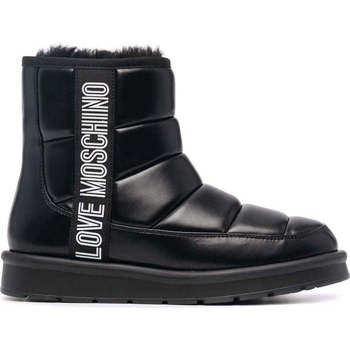 Schuhe Damen Low Boots Love Moschino  Schwarz