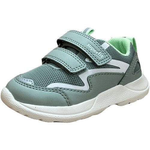 Schuhe Jungen Babyschuhe Superfit Klettschuhe Trainingsschuh Textil RUSH 1-006206-7500 Grün