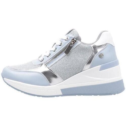 Schuhe Damen Sneaker Low Xti 140973 Blau