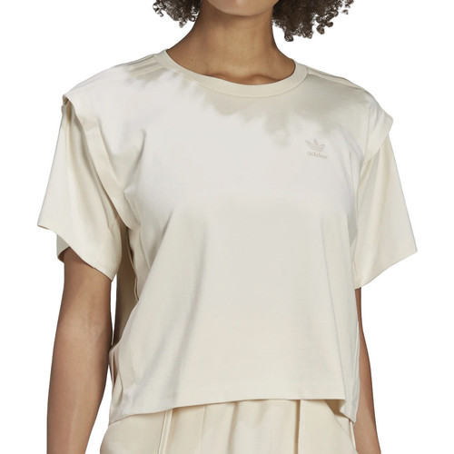 Kleidung Mädchen T-Shirts adidas Originals HC2013 Beige