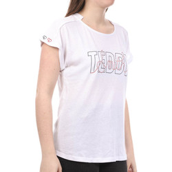 Kleidung Damen T-Shirts & Poloshirts Teddy Smith 31014615D Weiss