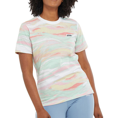 Kleidung Mädchen T-Shirts & Poloshirts adidas Originals GN4286 Multicolor