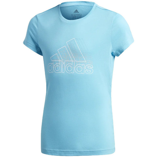 Kleidung Mädchen T-Shirts & Poloshirts adidas Originals GE0045 Blau