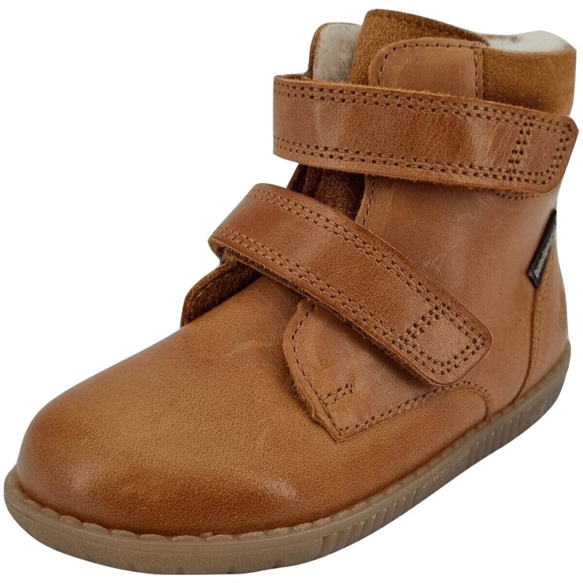 Schuhe Jungen Stiefel Bundgaard Klettstiefel Rabbit Strap TEX BG303069-217 Braun