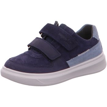 Schuhe Jungen Derby-Schuhe & Richelieu Superfit Klettschuhe COSMO 1-006456-8010 Blau