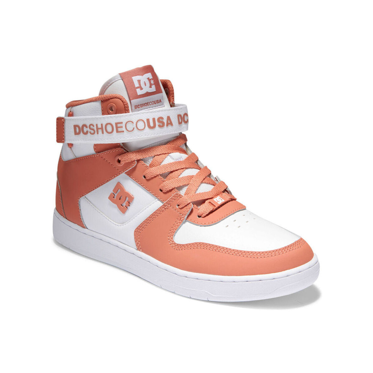 Schuhe Herren Sneaker DC Shoes Pensford ADYS400038 WHITE/CITRUS (WCT) Weiss