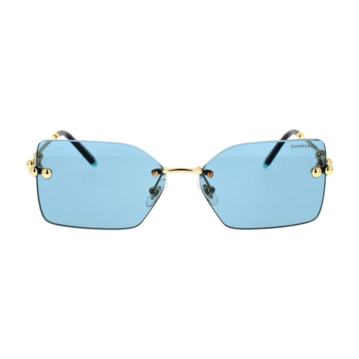 Uhren & Schmuck Damen Sonnenbrillen Tiffany TF3088 617680 Sonnenbrille Gold