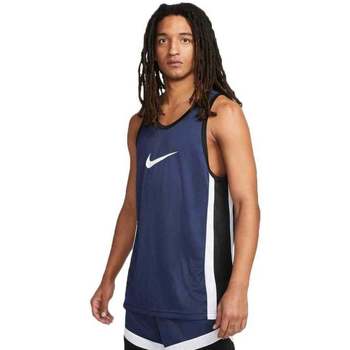 Kleidung Herren Tops Nike Dri-FIT Icon Basketball Jersey Blau