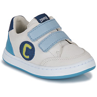 Schuhe Kinder Sneaker Low Camper RUN4 Naturfarben / Blau