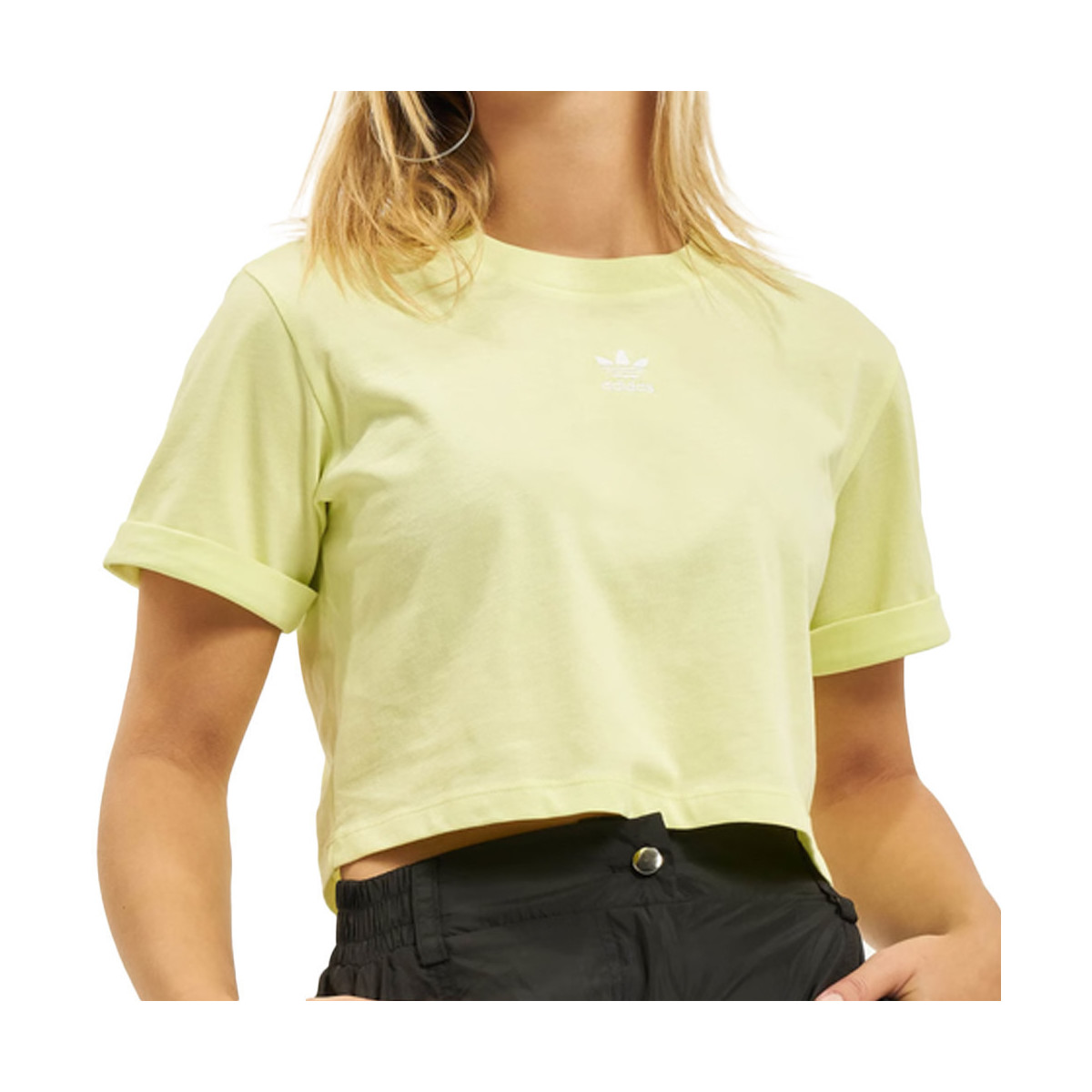Kleidung Damen T-Shirts & Poloshirts adidas Originals H37884 Gelb