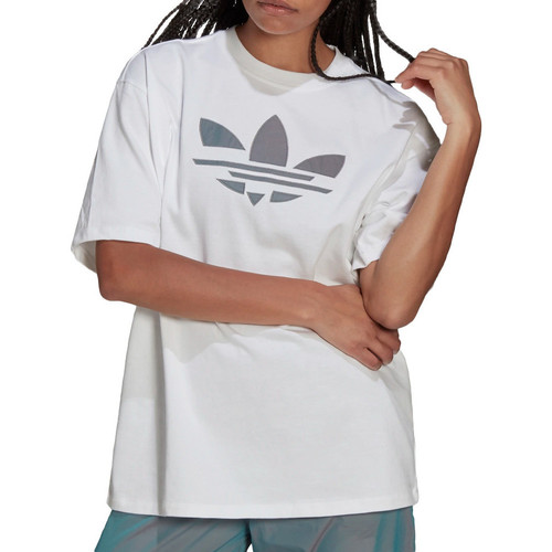 Kleidung Mädchen T-Shirts adidas Originals H35894 Weiss