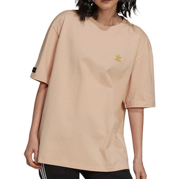 Kleidung Mädchen T-Shirts adidas Originals H13711 Beige