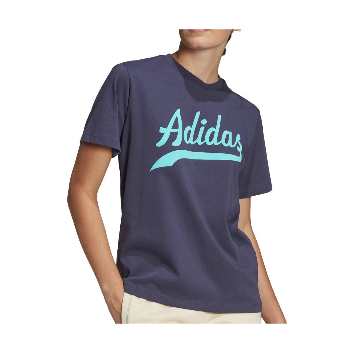 Kleidung Mädchen T-Shirts & Poloshirts adidas Originals HD9776 Blau