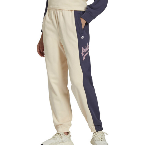 Kleidung Mädchen Jogginghosen adidas Originals HD9779 Beige