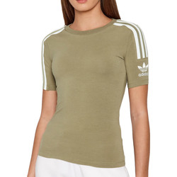 Kleidung Mädchen T-Shirts & Poloshirts adidas Originals H33544 Grün