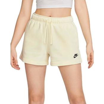 Kleidung Damen Shorts / Bermudas Nike Sportswear Club Fleece Beige