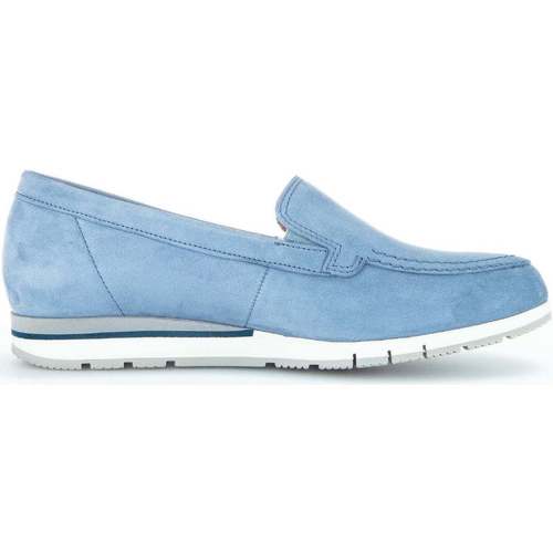 Schuhe Damen Slip on Gabor 22.414.26 Blau