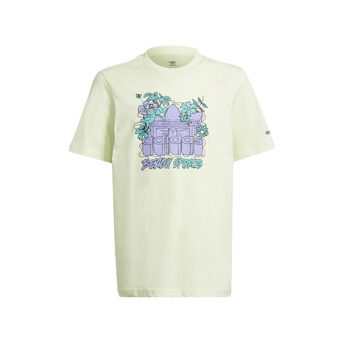 Kleidung Jungen T-Shirts & Poloshirts adidas Originals HF7434 Grün