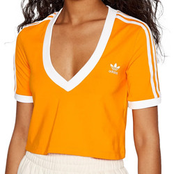 Kleidung Mädchen T-Shirts & Poloshirts adidas Originals HC2029 Orange