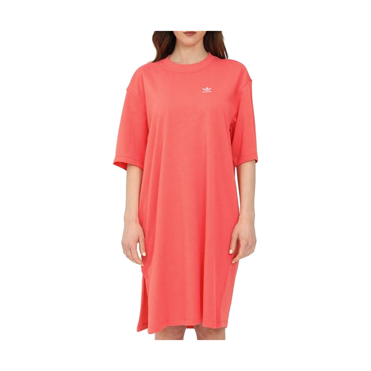 Kleidung Mädchen Kurze Kleider adidas Originals HC2043 Rosa
