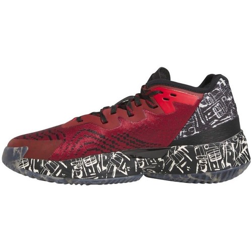 Schuhe Herren Basketballschuhe adidas Originals Don Issue 4 Rot