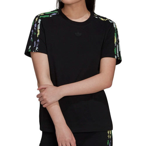 Kleidung Mädchen T-Shirts & Poloshirts adidas Originals H15779 Schwarz