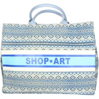 Taschen Damen Handtasche Shop Art BAGS-5 Blau