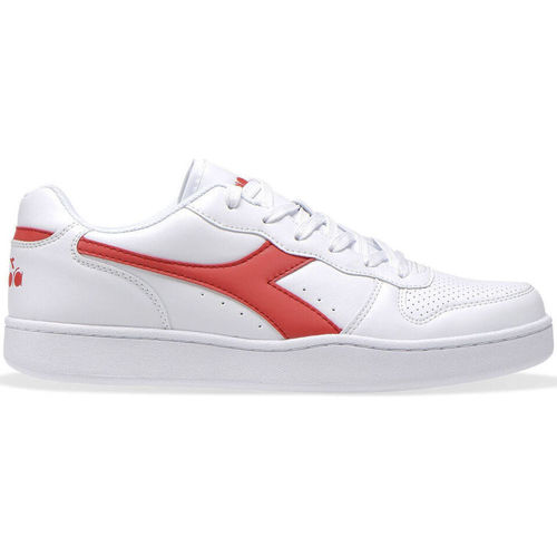 Schuhe Herren Sneaker Diadora 101.172319 01 C0673 White/Red Rot