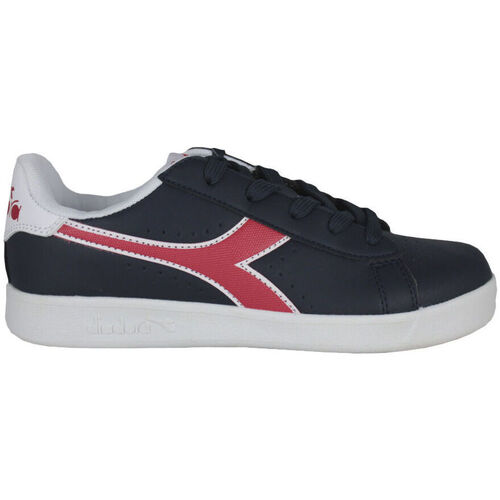 Schuhe Kinder Sneaker Diadora 101.173323 01 C8594 Black iris/Poppy red/White Schwarz