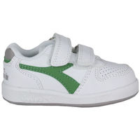 Schuhe Kinder Sneaker Diadora Playground td 101.173302 01 C1931 White/Peas cream Grün