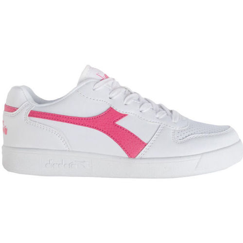 Schuhe Kinder Sneaker Diadora 101.175781 01 C2322 White/Hot pink Rosa