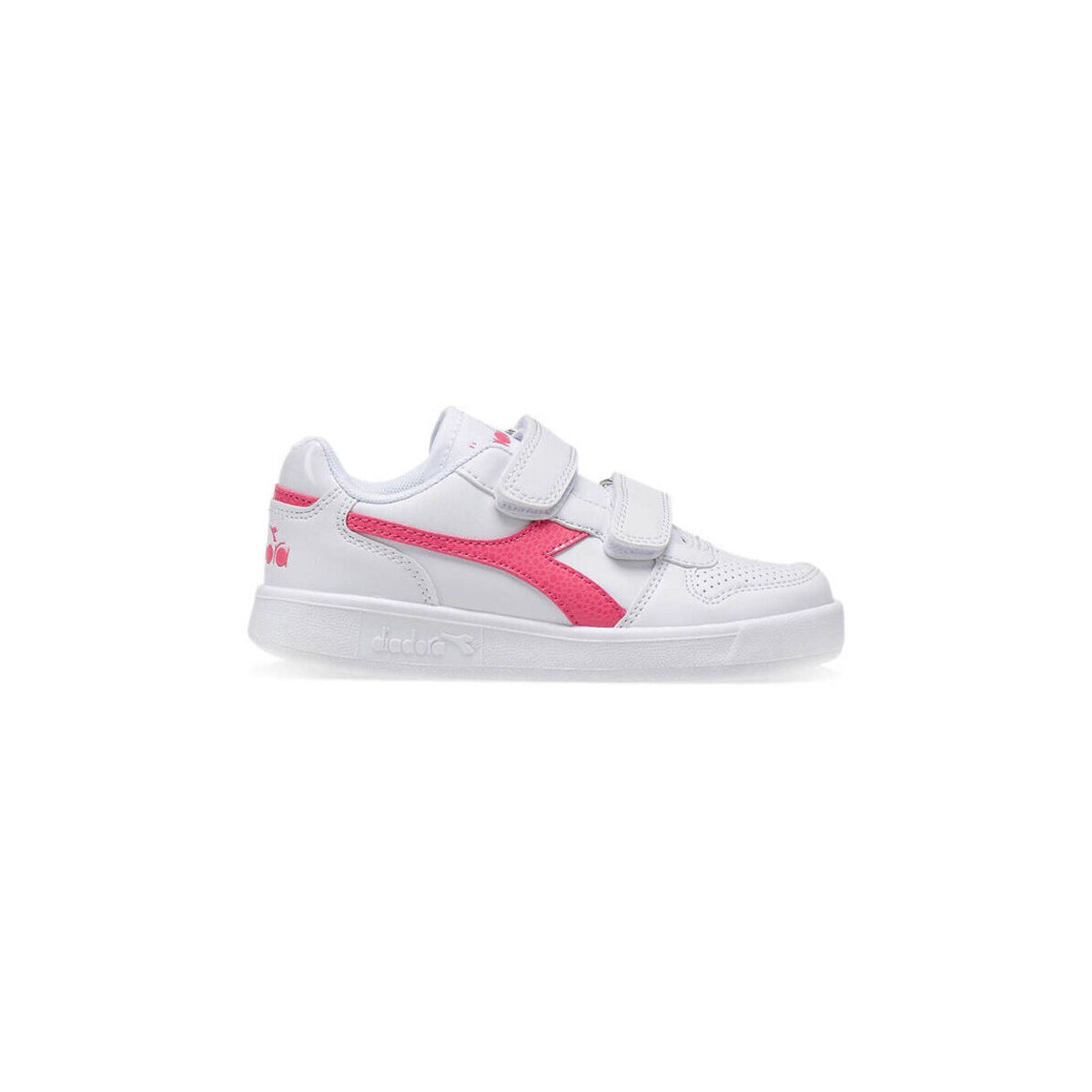 Schuhe Kinder Sneaker Diadora PLAYGROUND PS GIRL C2322 White/Hot pink Rosa